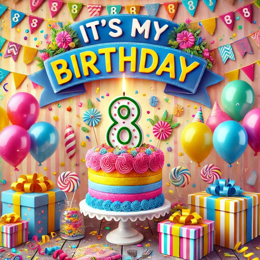 It's my 8th Birthday