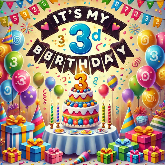 It's my 3rd Birthday